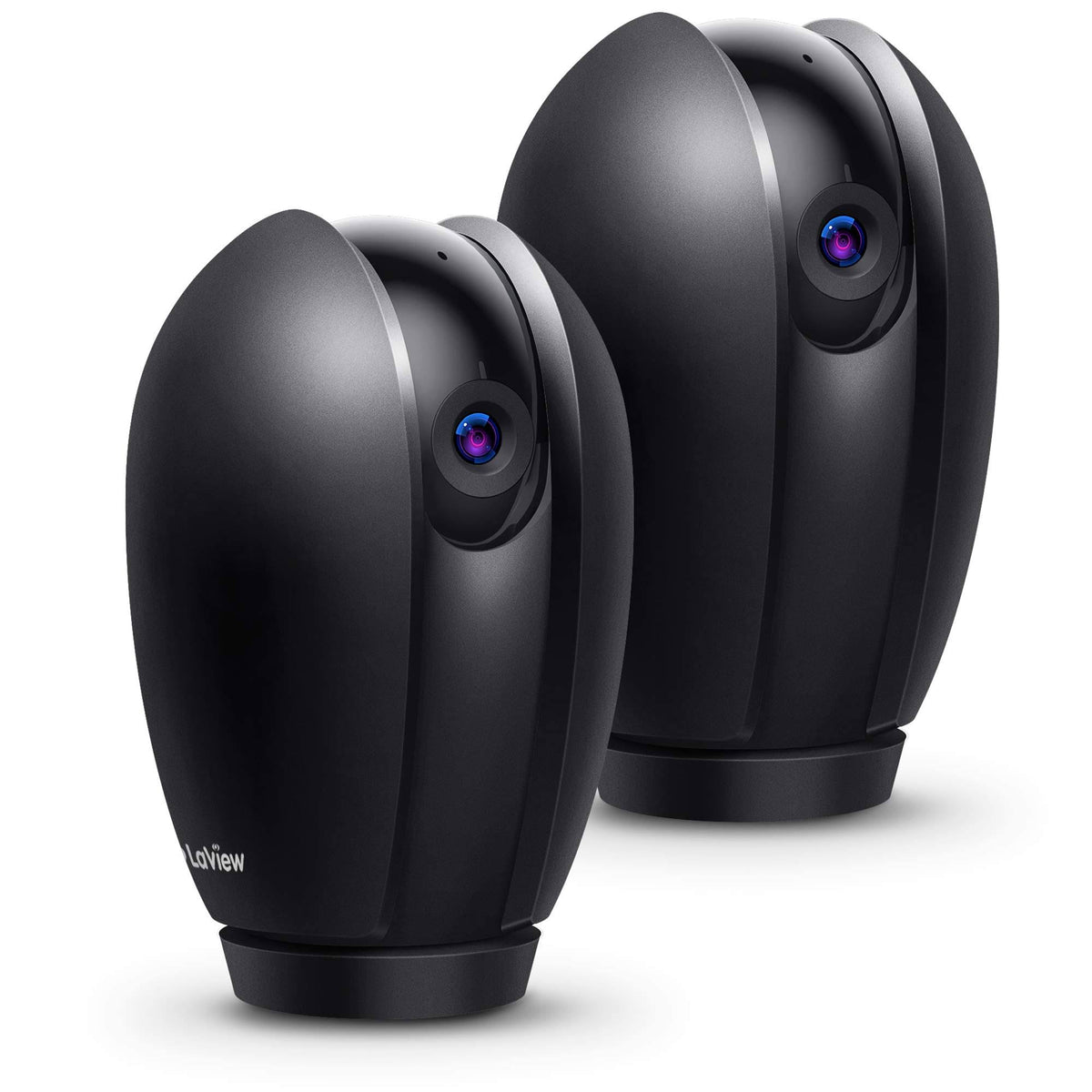 Security Camera System with Motion Detection, Two-Way Audio, Night Vision, 2x 32GB SD Cards T6411