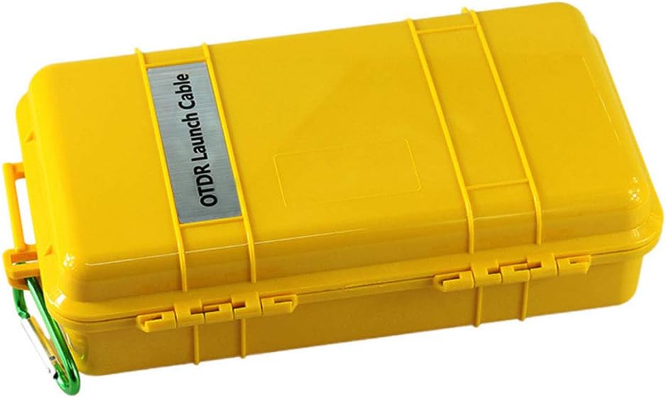 Fiber Optic OTDR Launch Cable Box G652D Singlemode 9/125 SC/APC-SC/APC Connector (2000M) T2627