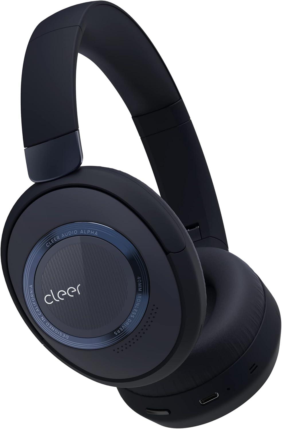 Midnight Blue Noise Cancelling Bluetooth Headphones U4587