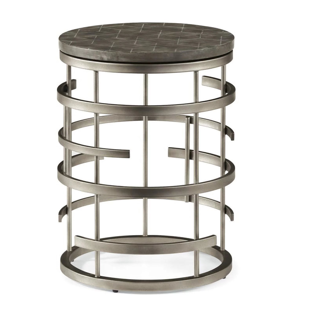 3-Piece Coffee Table Set with 2 Chairside Tables in Gray D5981