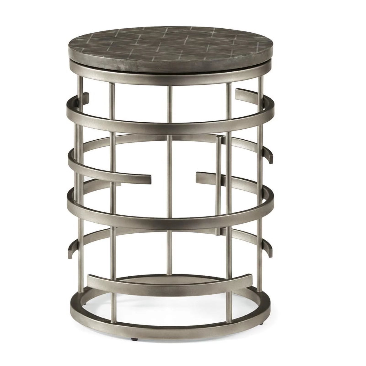 3-Piece Coffee Table Set with 2 Chairside Tables in Gray D5981