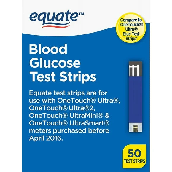 Blood Glucose Test Strips 50 Count C572