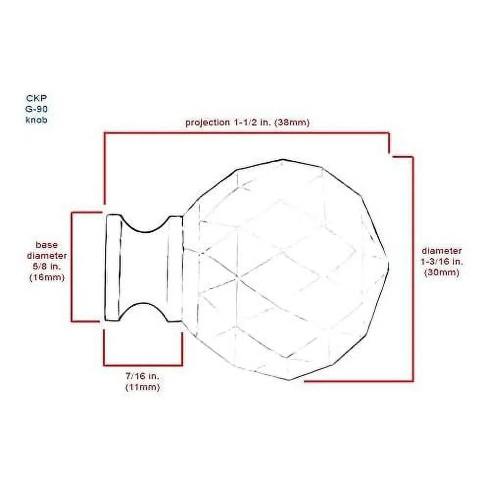 Clear Glass With Brushed Base A5217