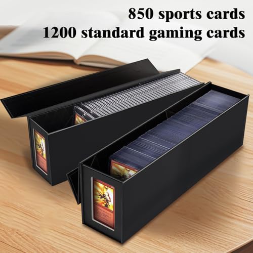 Black Magnetic Trading Card Storage Box 4 Pack N254927