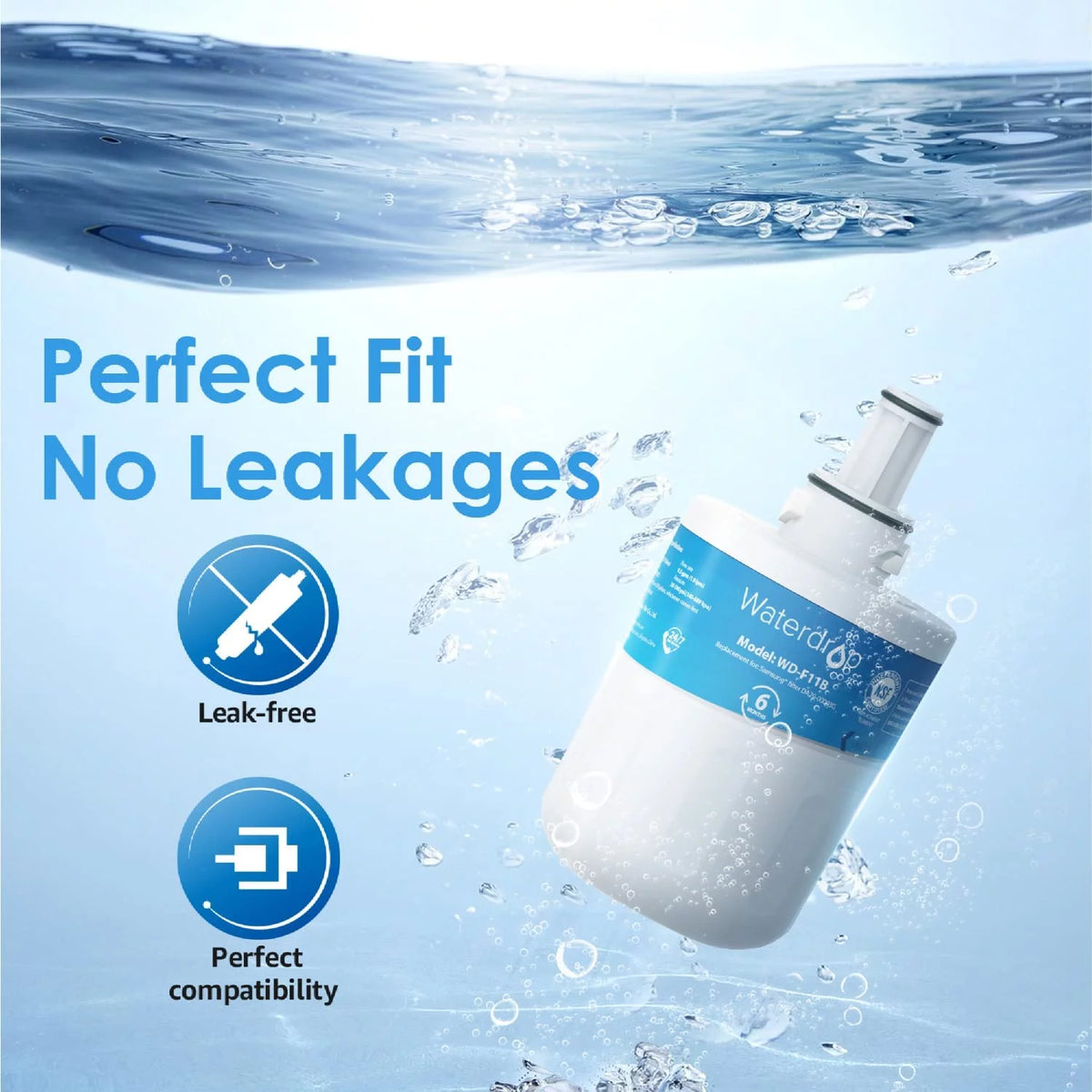 Refrigerator Water Filter 4 Pack T936