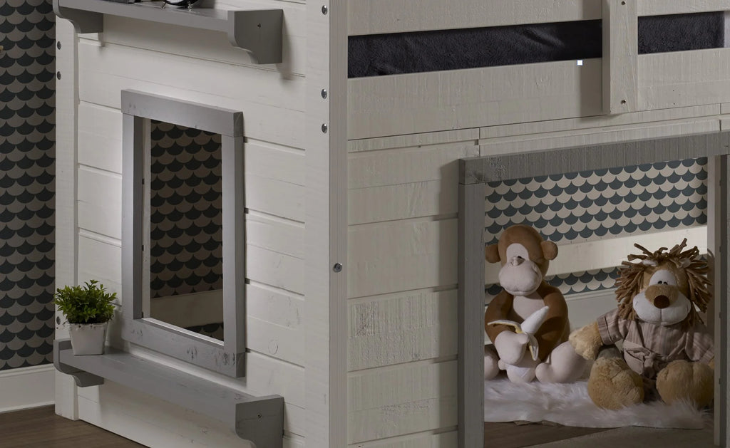 White & Grey Low Loft X293