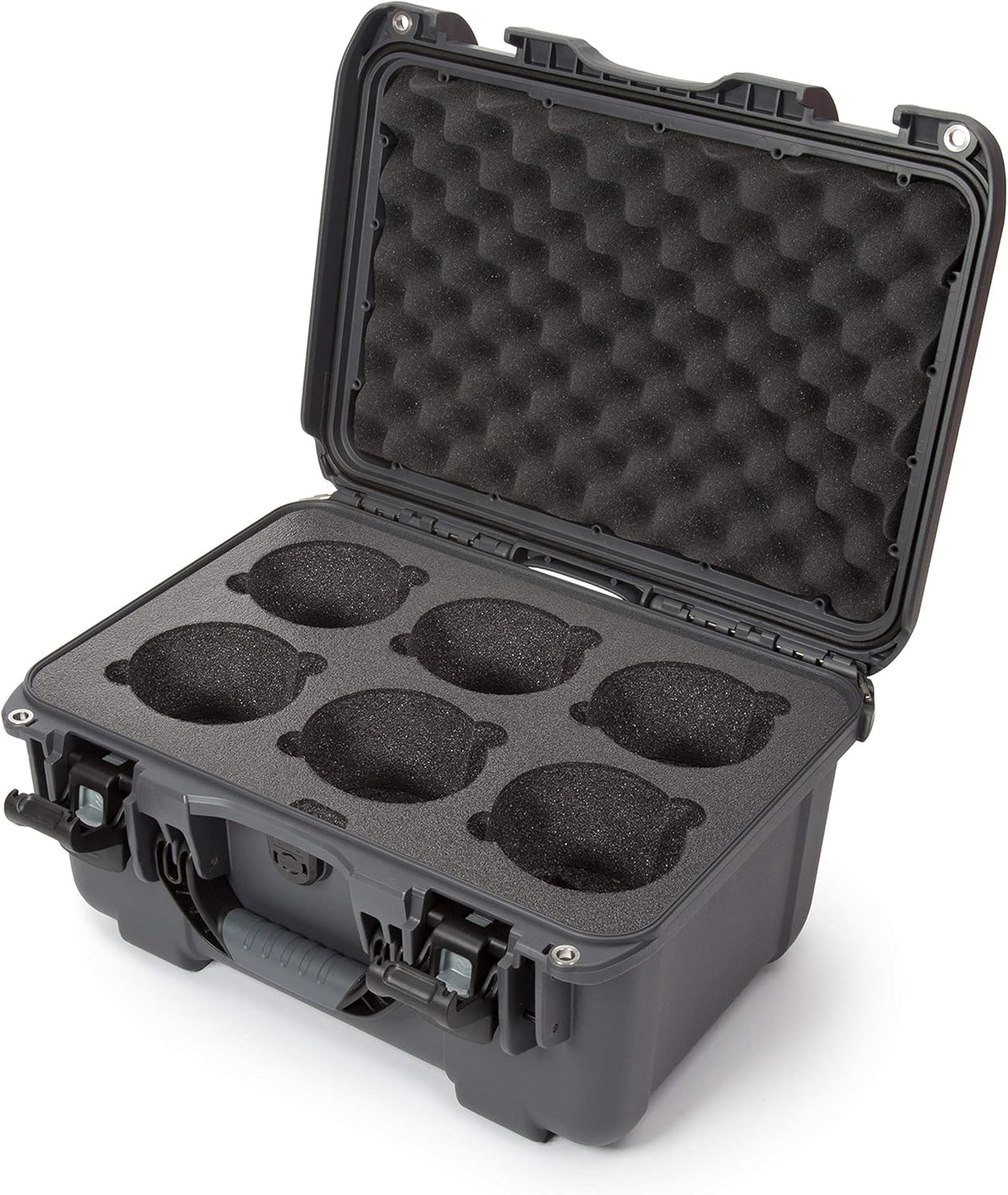 Black Waterproof Hard Case with Custom Foam Insert K470