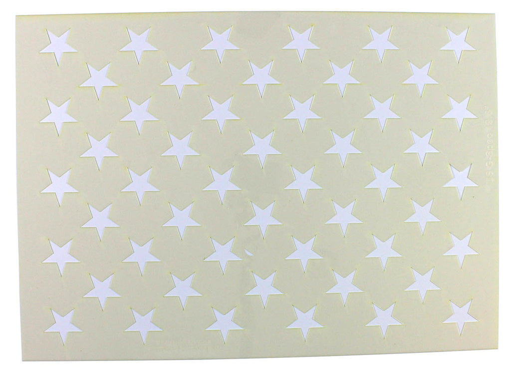 14 Mil-G-Spec Star Field Stencil K194