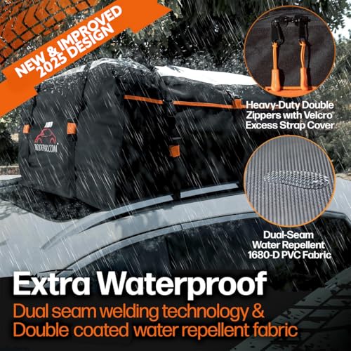 23 cft. Waterproof Rooftop Cargo Carrier Bag S63049