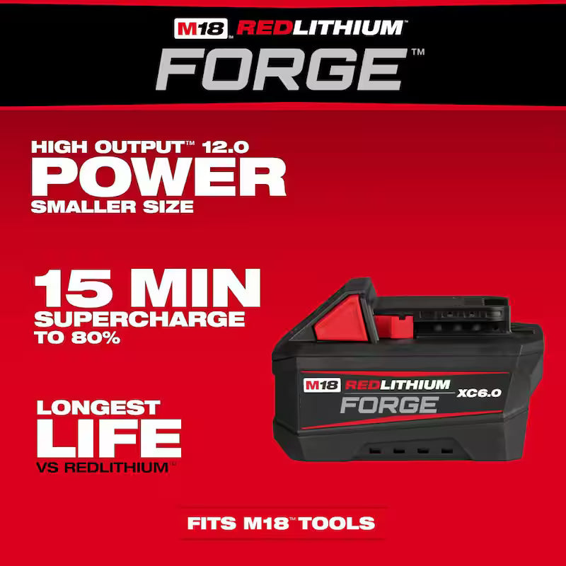 18V Lithium-Ion 6.0 Ah Battery Pack (8-Pack) B922