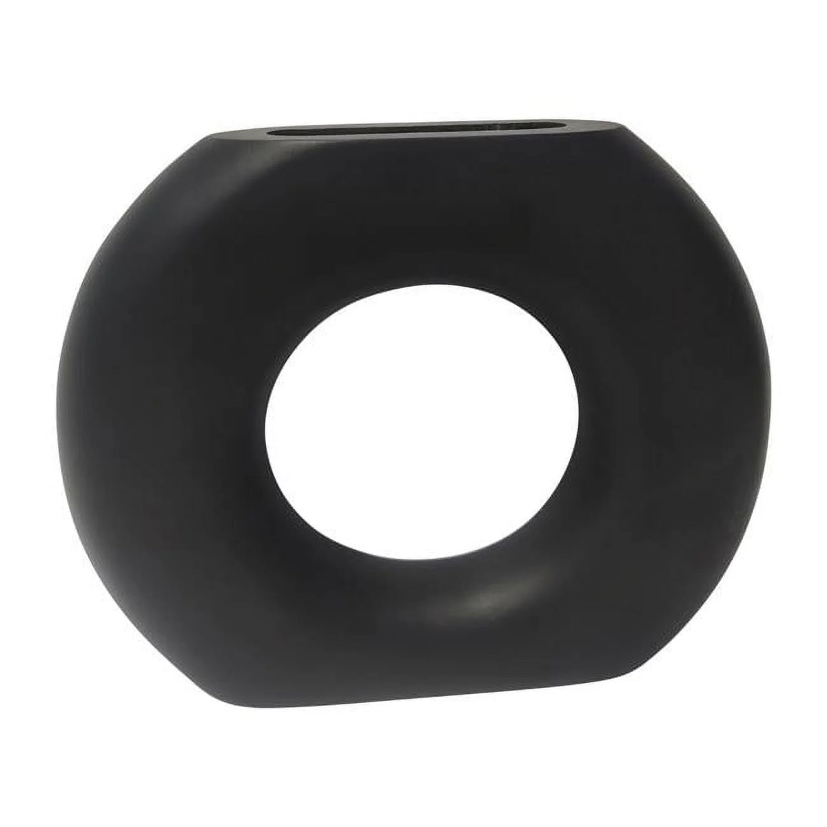 Black Mango Wood Vase F553
