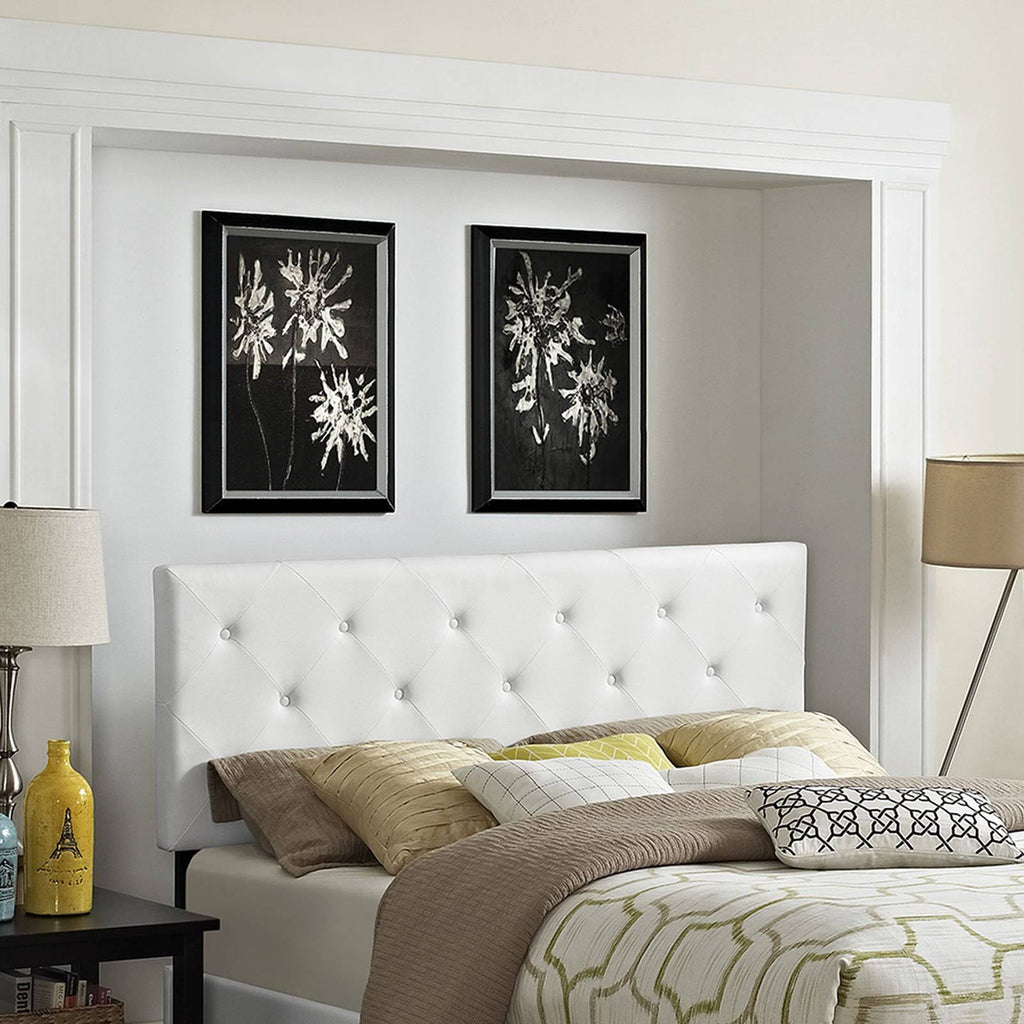 Black King Vinyl Headboard P324