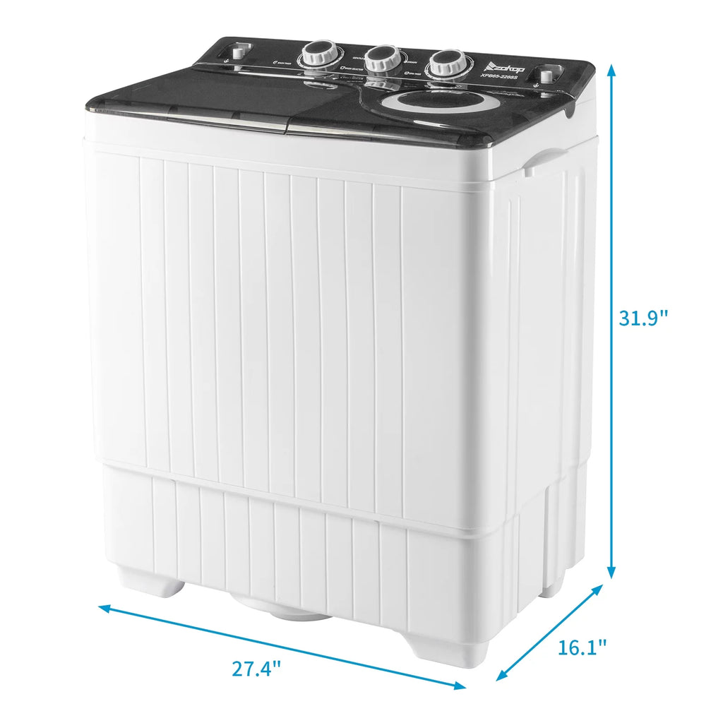 26Lbs Semi-automatic Twin Tub Washing Machine Z7600