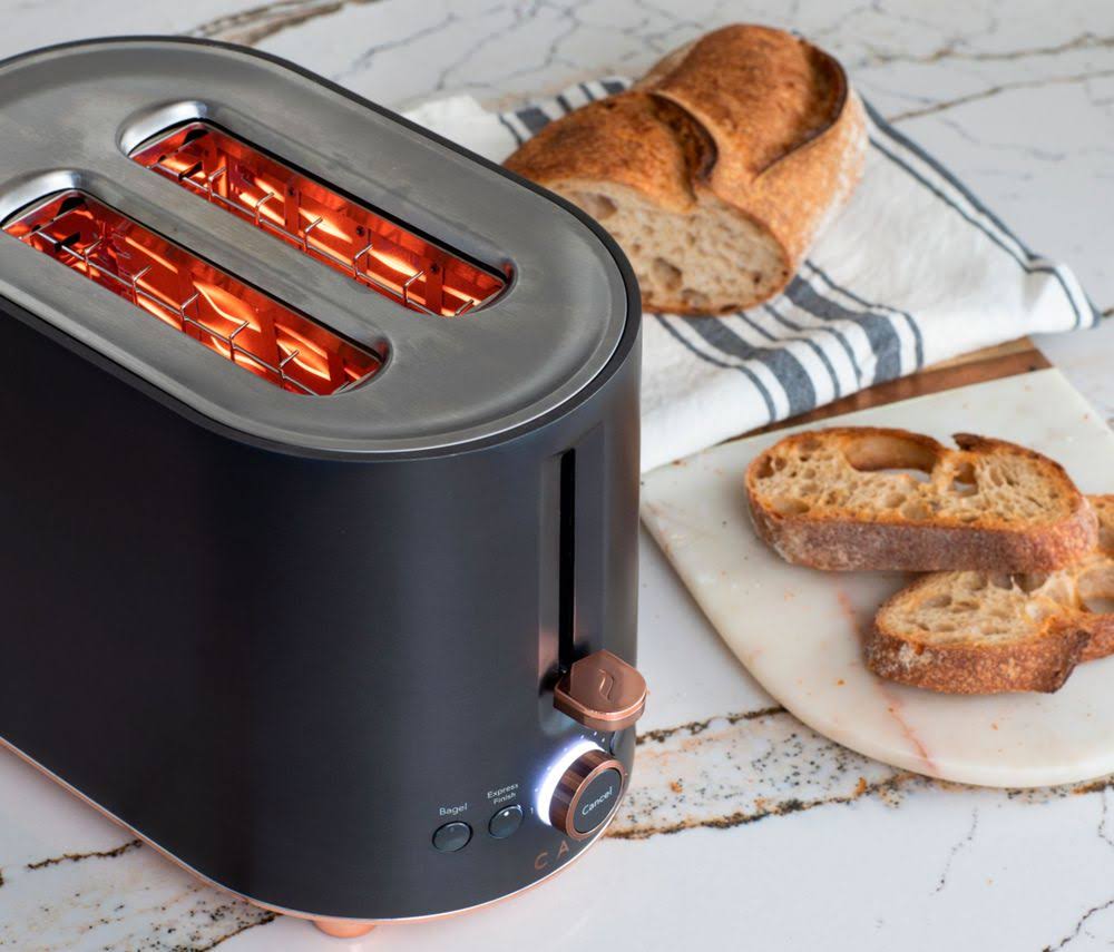 Matte Black 2-Slice Toaster A837