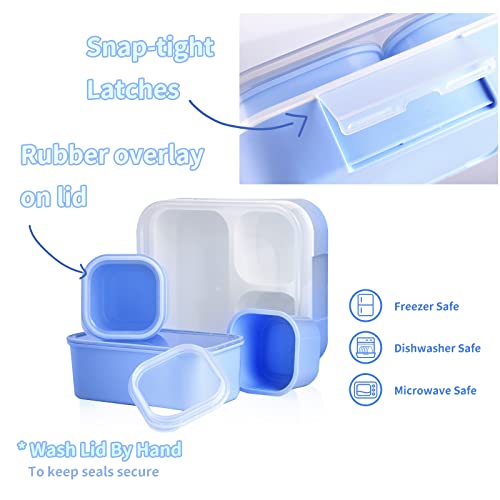 2 Pack 3-Compartment Bento Box Q53215