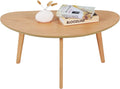 Small Black Oval Coffee Table T44836