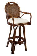 Swivel Rattan Wicker Barstool S1955