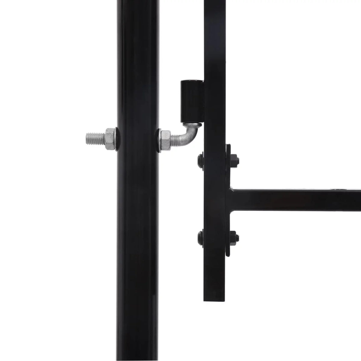 Double Door Fence Gate with Spear 157.5"x88.6" U288