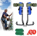 Tree Climbing Spikes Pads Set with Full Wrap Protection Tree Gaffs Spurs Equipment H44683