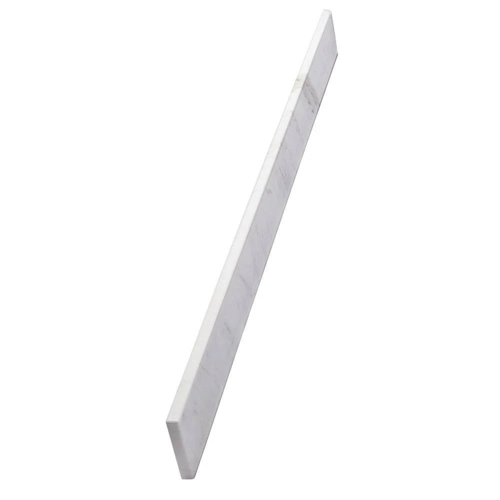 Marble Single Sink Vanity Top with White Sink S869638