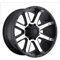 17 x 8 in. Satin Black Crusher Wheel K156229