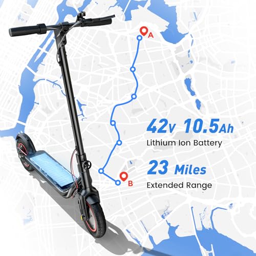 500W 23 Miles Long Range Electric Scooter O960635