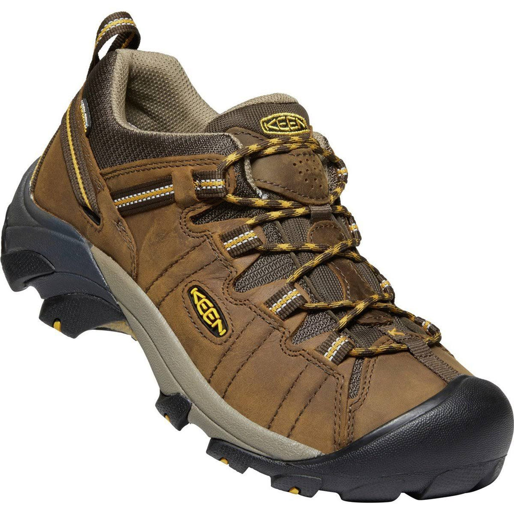 Waterproof Wide Cascade Brown/Golden Yellow Hiking Shoes F8568