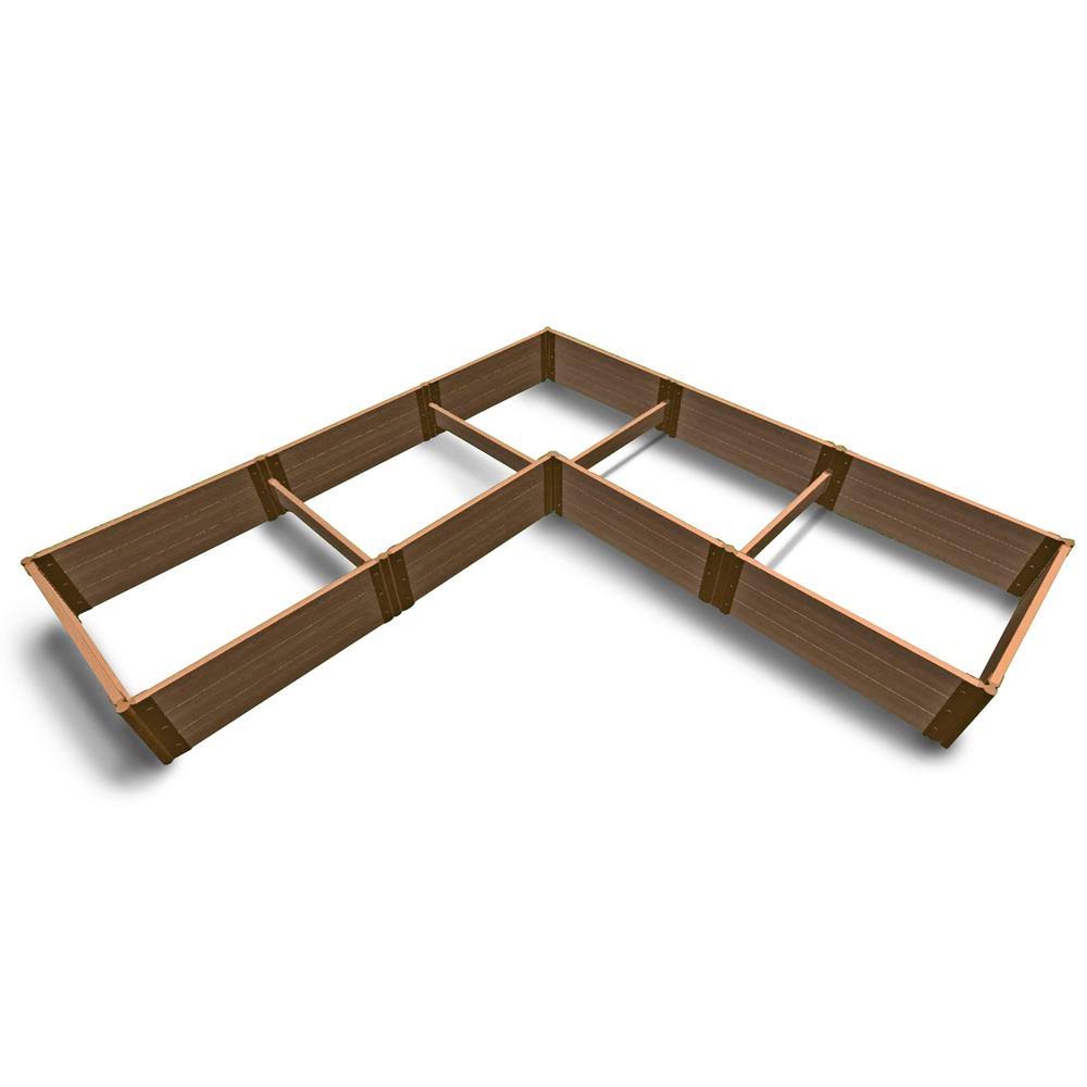 Raised Garden Bed L Shaped 12 x 12 x 16.5 L860