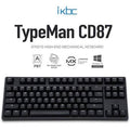 Mechanical Keyboard with Cherry MX Blue Switch Tenkeyless Ergonomic PBT E895669
