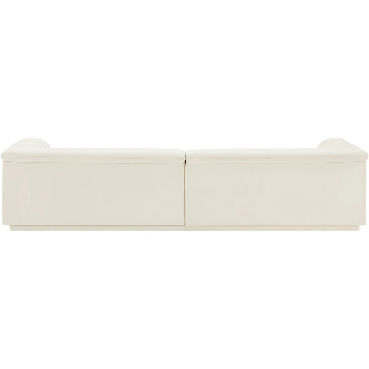 Cream Velvet Modular Sofa Z4478