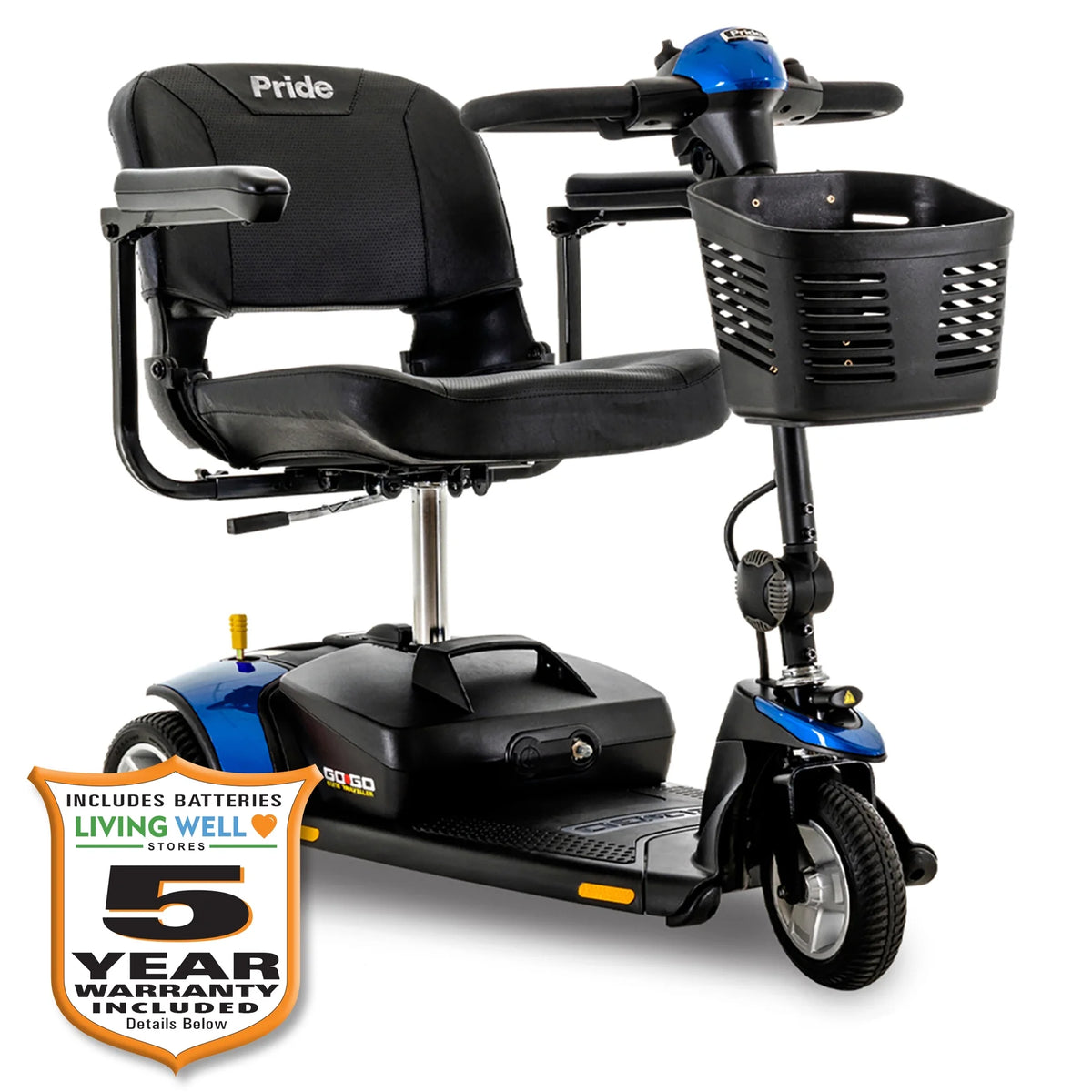 3-Wheel Scooter, 12 AH Battery N632