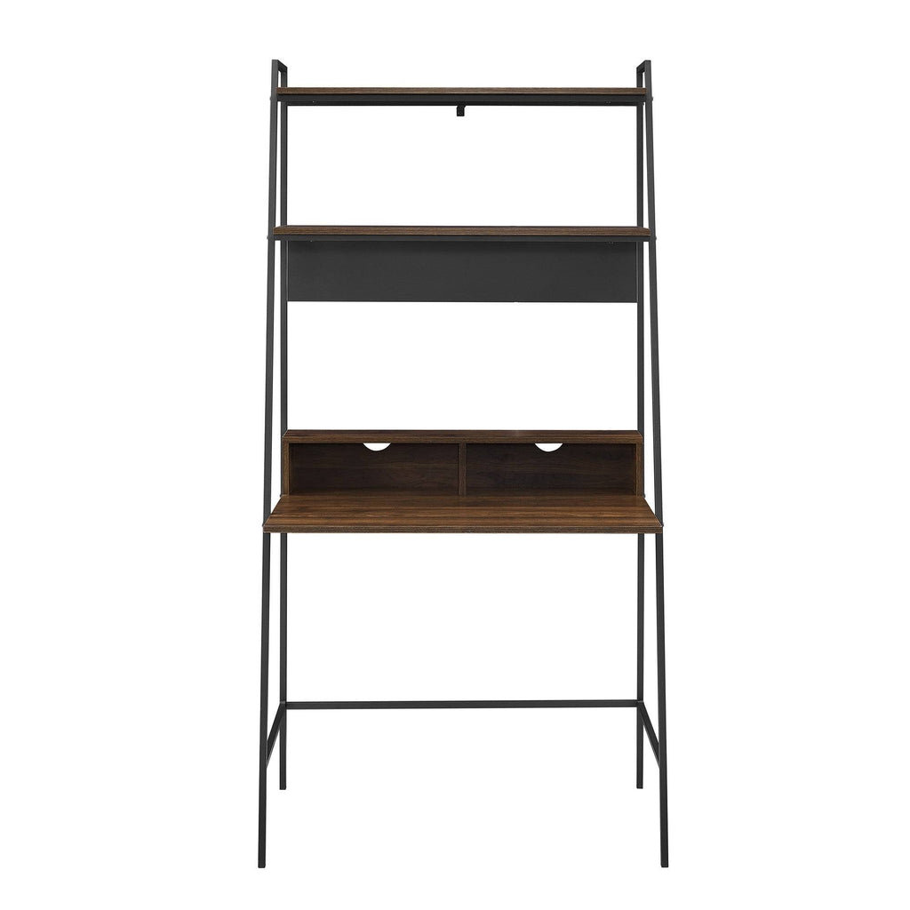 Metal Frame Ladder Shelf Desk C844900