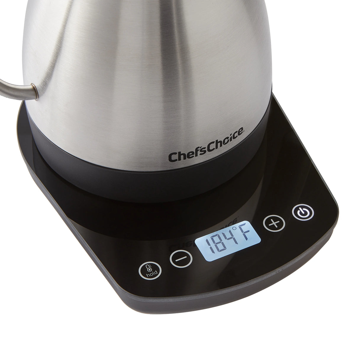 Digital Electric Gooseneck Kettle Brushed Stainless Steel L288082