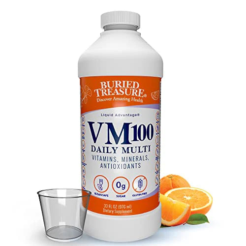 Liquid Vitamins Minerals Supplement with Dose Cup O46571