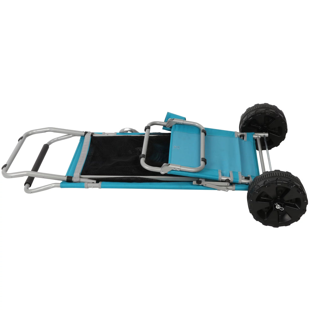 Blue Convertible Beach Cart D8585