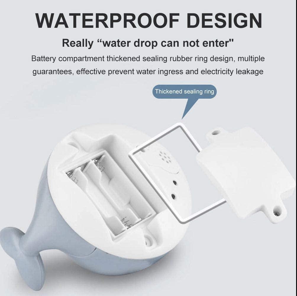 Gray Light Up Whale Bath Toy I325380