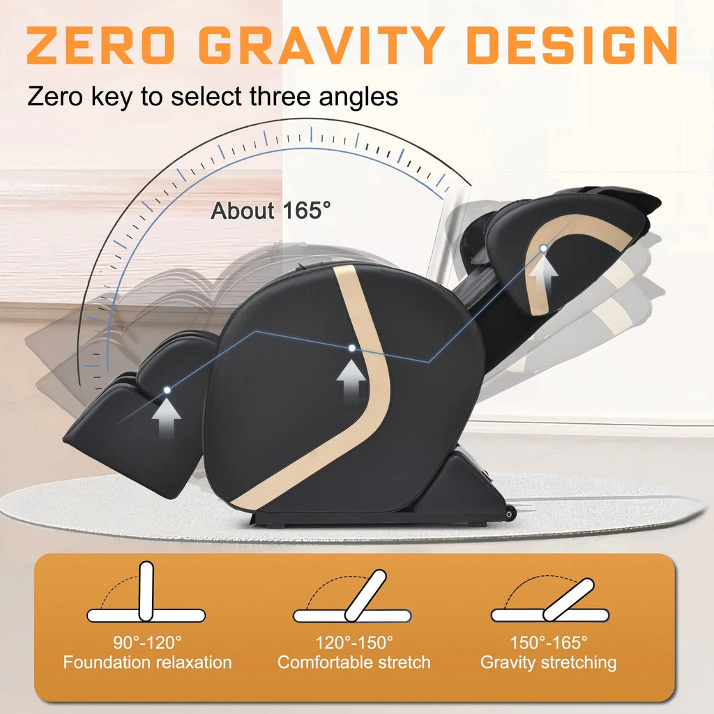 Small Zero Gravity Full Body Massage Chair with Heating and Airbags D71501
