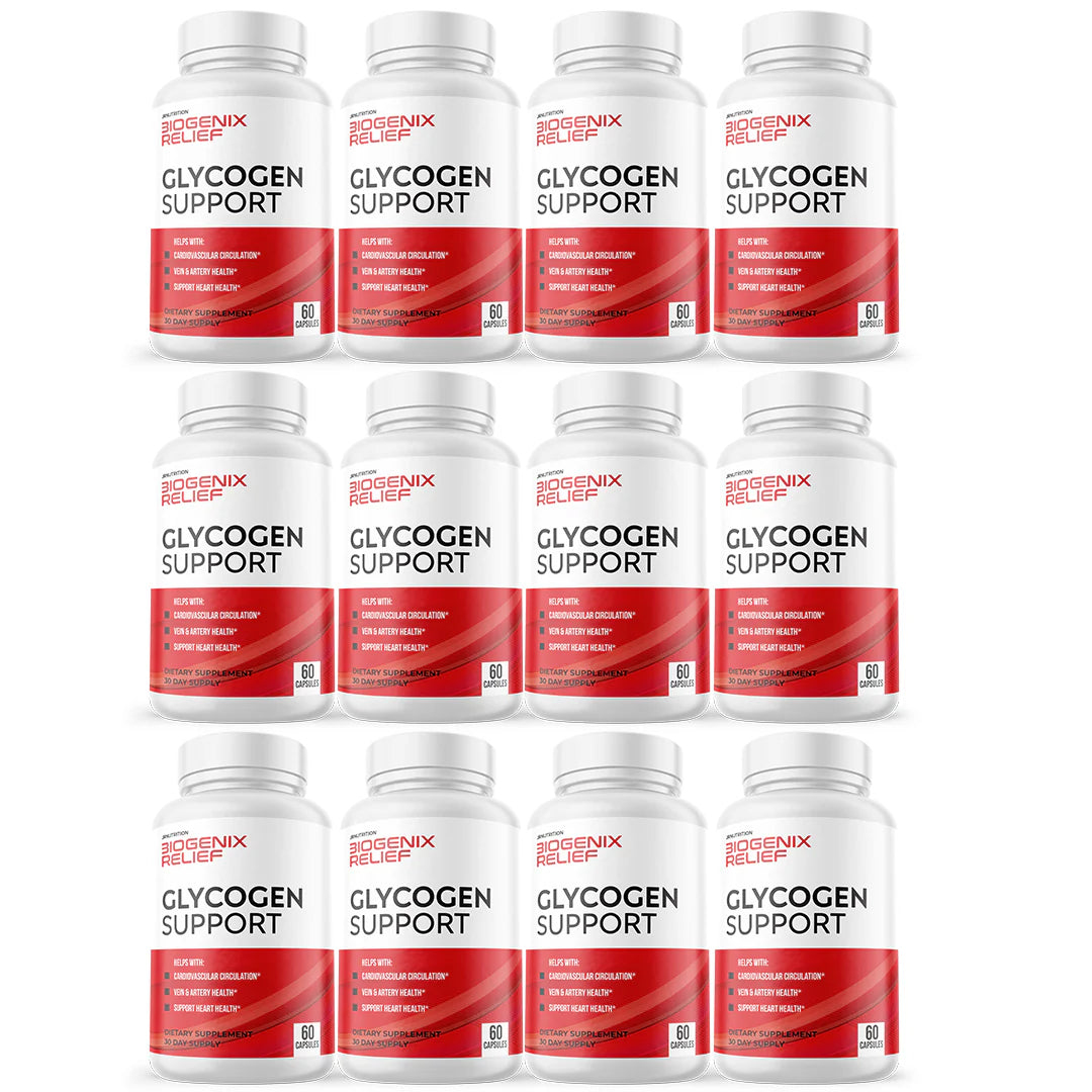 Relief Glycogen Support Capsules 12 Bottles Y6167