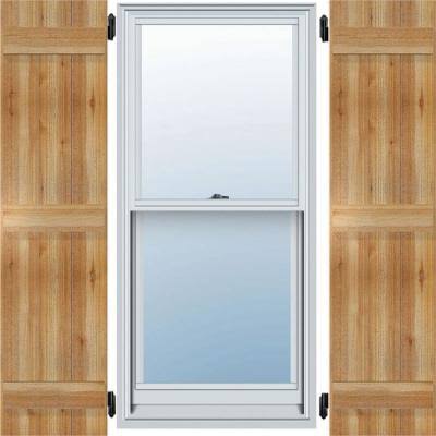 Rough Sawn W Board-n-Batten Shutters V6562