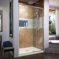 Semi-Frameless Pivot Shower Door in Chrome C57096