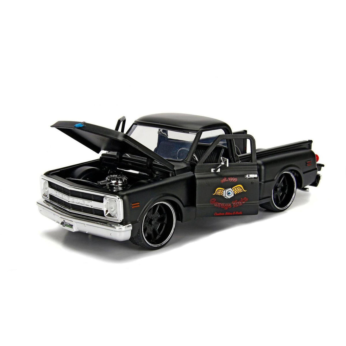 Matt Black 1/24 Diecast Model Car A482483
