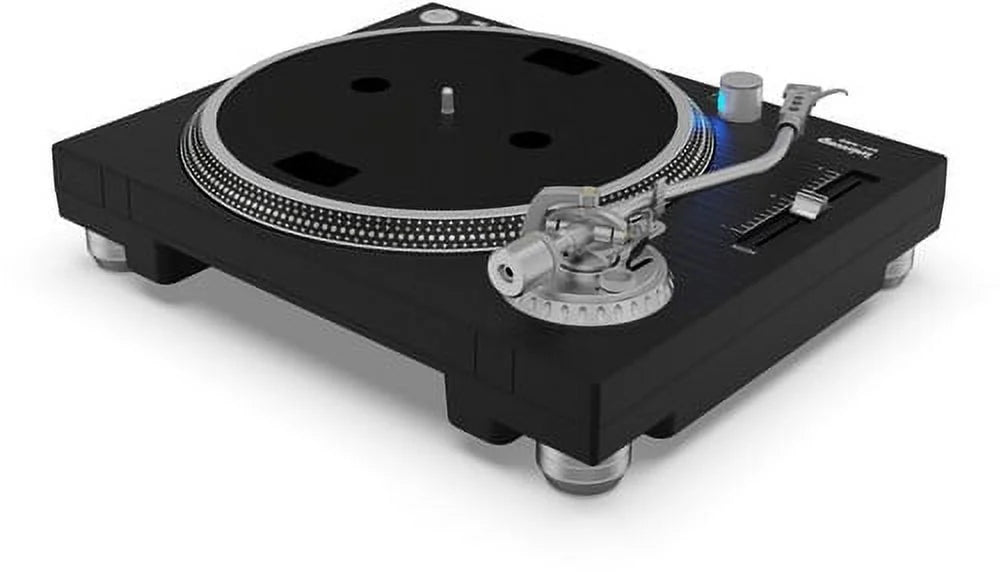 Black Belt Drive USB Turntable with Built-In Preamp X164031