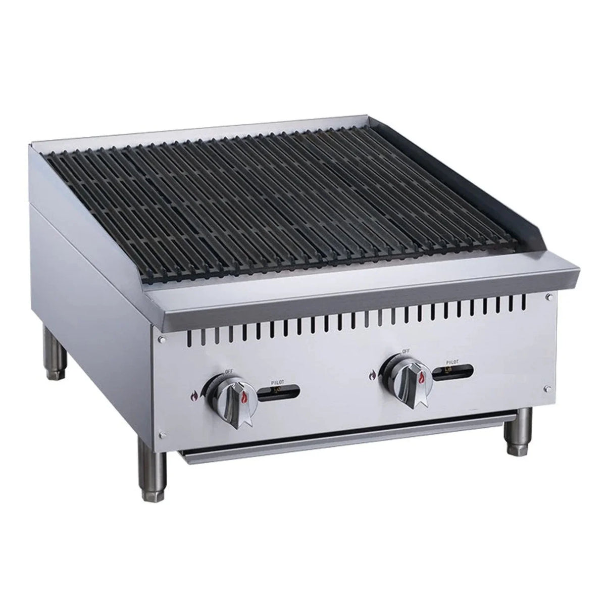 24 NG/LP Gas Countertop Charbroiler Z91242