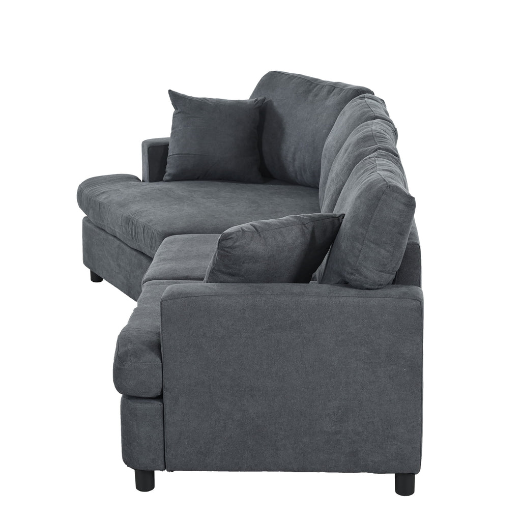 3 Seat Sofa with Removable Cushions and 2 Pillows M69839
