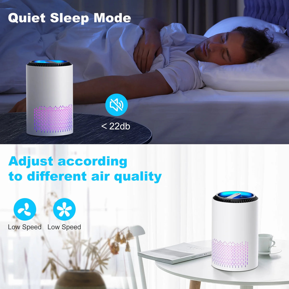 White HEPA Air Purifier P24383