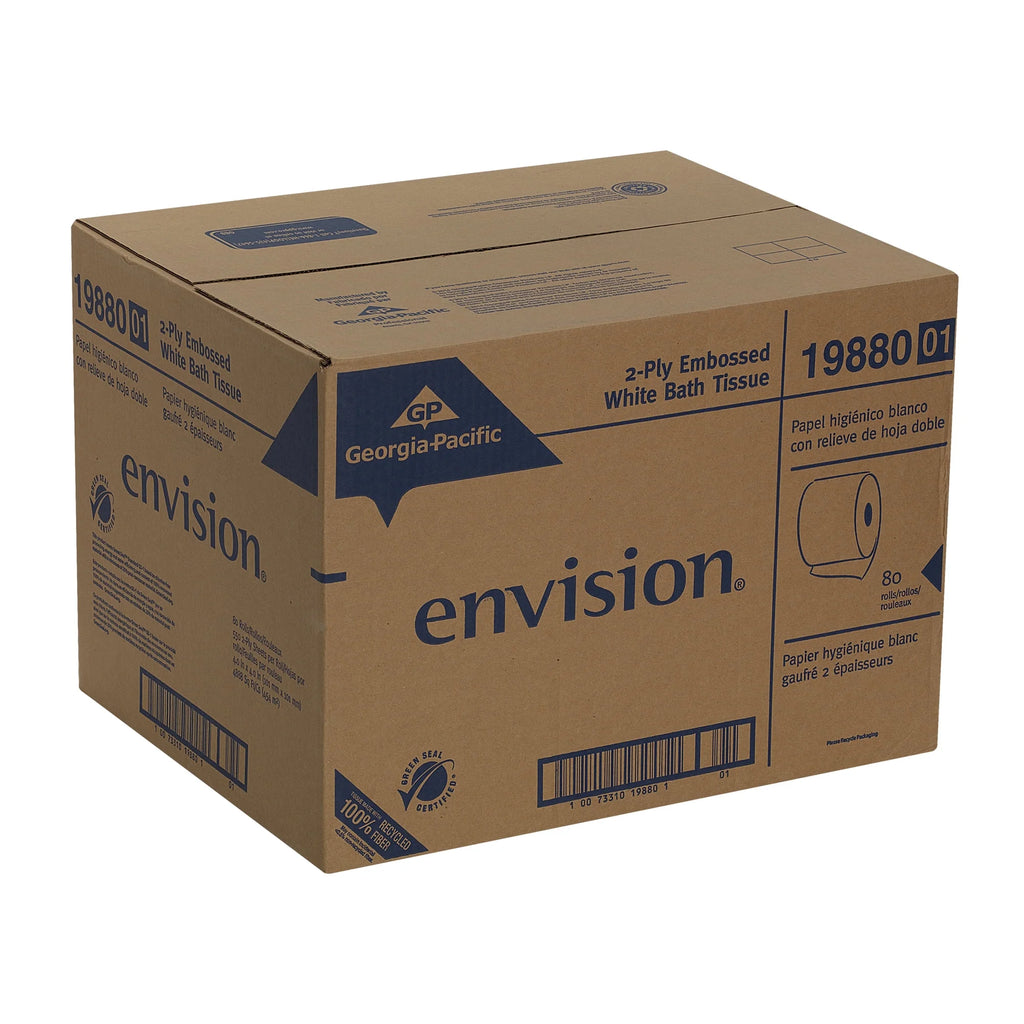 White 2-Ply Bathroom Tissue T587510