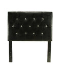 Twin Tufted Leather Headboard I94119
