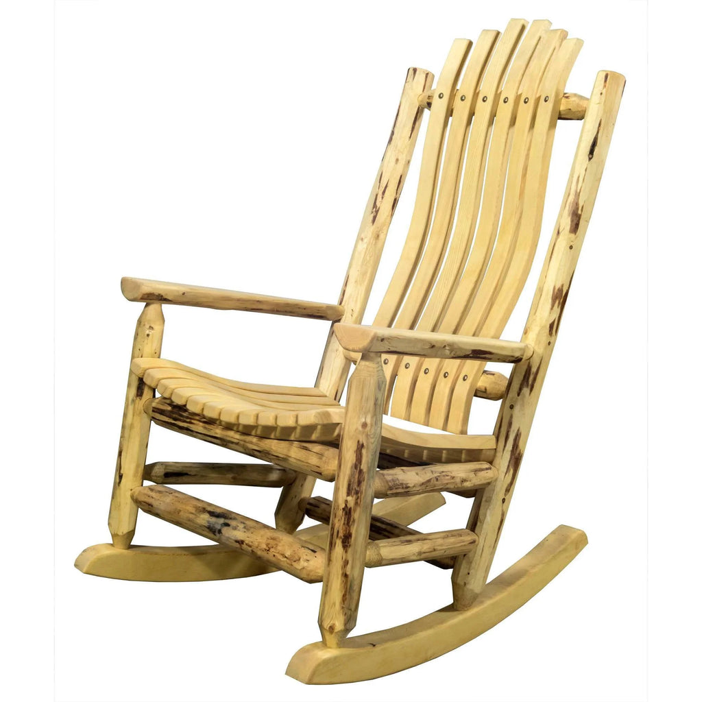 Adult Log Rocker A1326