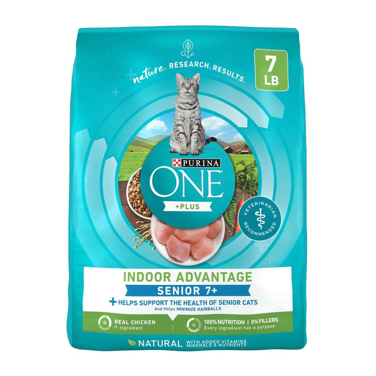 High Protein Natural Senior Dry Cat Food D54587