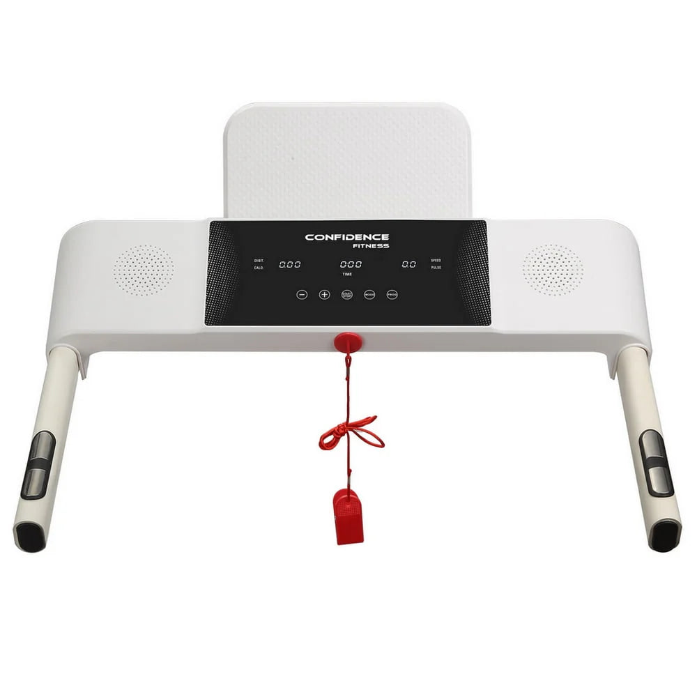 White/Pink Electric Treadmill V9530
